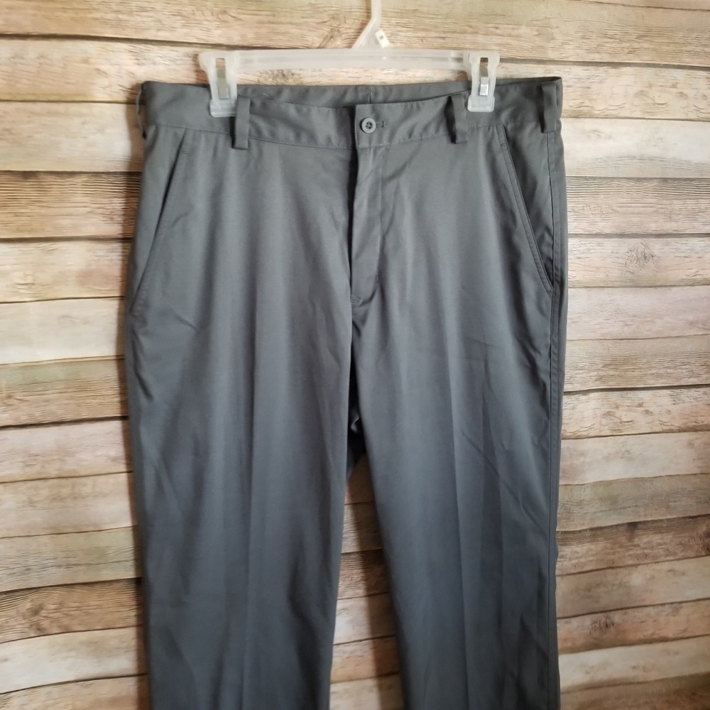 Nike Golf Drifit Pants Flat Front 34x32 EUC PGA - Picture 2 of 7
